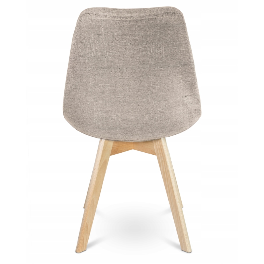 Krzesło tapicerowane materiałowe ALTA beżowe