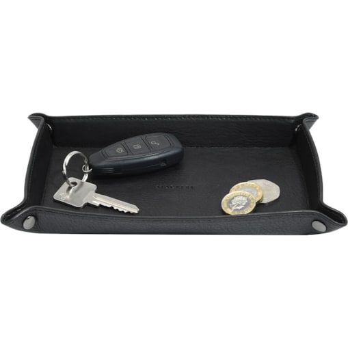 Podstawka prostokątna na drobiazgi Stackers czarna