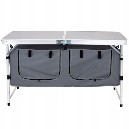 KUCHNIA TURYSTYCZNA SZAFKA stół składany ogrodowy walizka KEMPINGOWY stolik