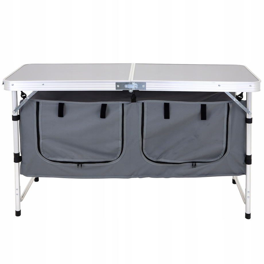 KUCHNIA TURYSTYCZNA SZAFKA stół składany ogrodowy walizka KEMPINGOWY stolik