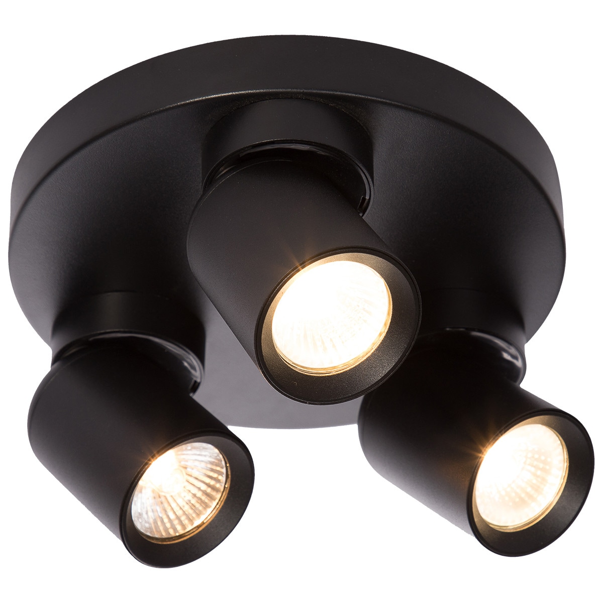 Plafon Light Prestige Pointa czarny 3 x GU10 1 szt.