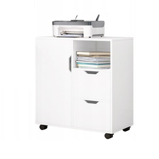 Stolik szafka stojąca stojak na drukarkę regał nowoczesna 3 półki 60 cm