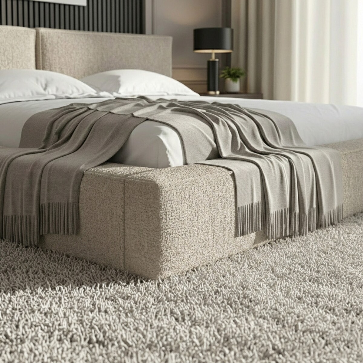 Łóżko Tapicerowane Noble 140X200 Stelaż Pojemnik Na Pościel Loop 03