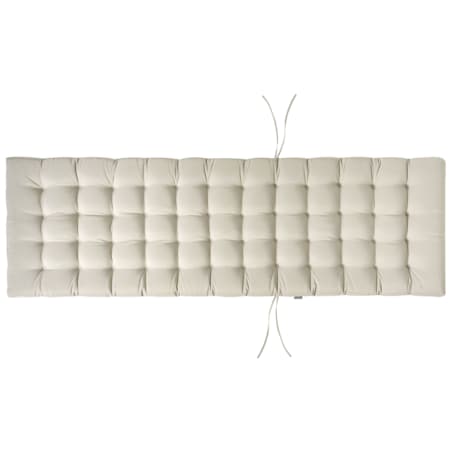 Leżak ogrodowy z poduszką CESANA PREMIUM Drewno akacjowe Beżowoszary