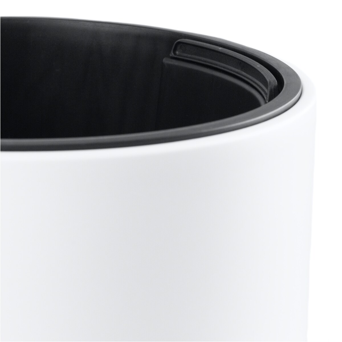 Doniczka Donica Ogrodowa 46,8 Cm Okrągła Na Taras Do Ogrodu Domu Biała