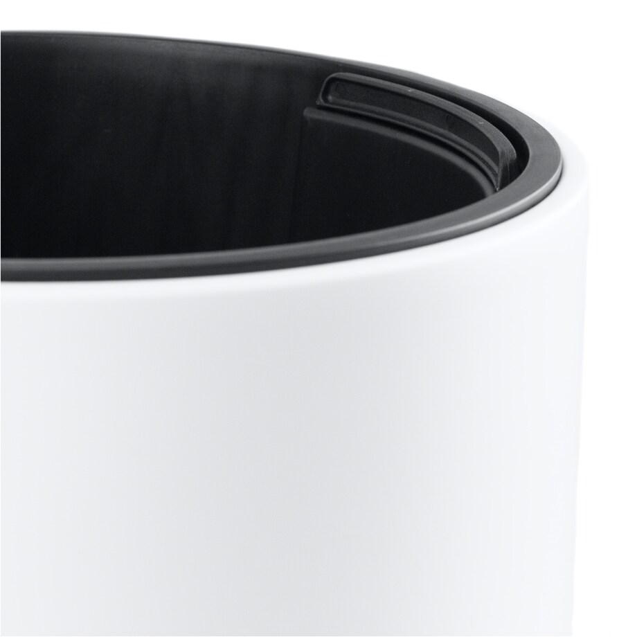 Doniczka Donica Ogrodowa 46,8 Cm Okrągła Na Taras Do Ogrodu Domu Biała