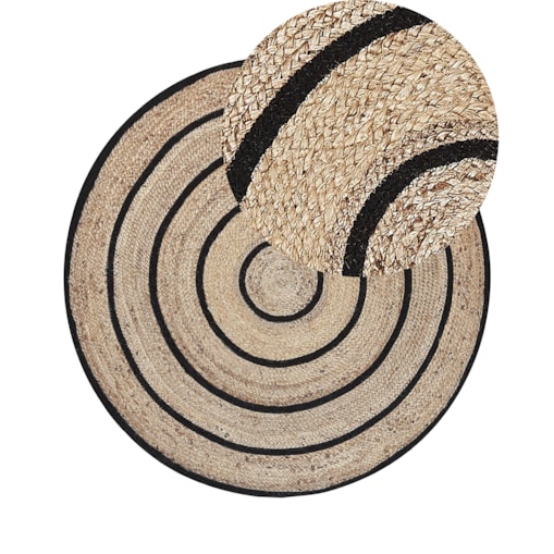 Dywan BUKSE Beżowy ø 140 cm Juta