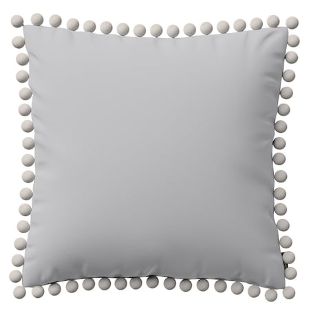 Poszewka Wera na poduszkę 45x45 srebrny