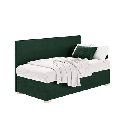 Mesonica Łóżko Cozi, zielone, 90x200