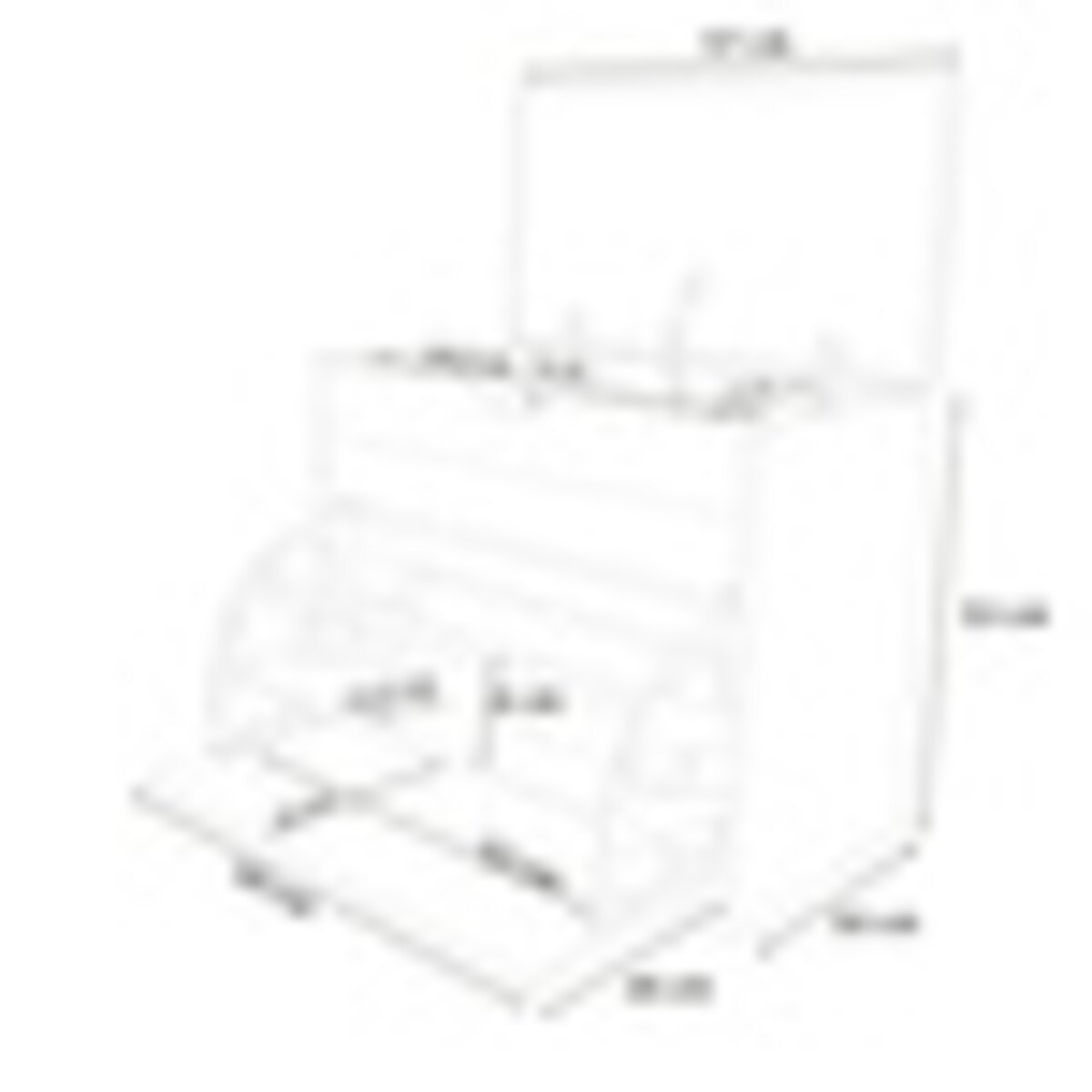 Szafka na buty z siedziskiem i wysuwanymi półkami VAULT, 57 x 30 x 53 cm