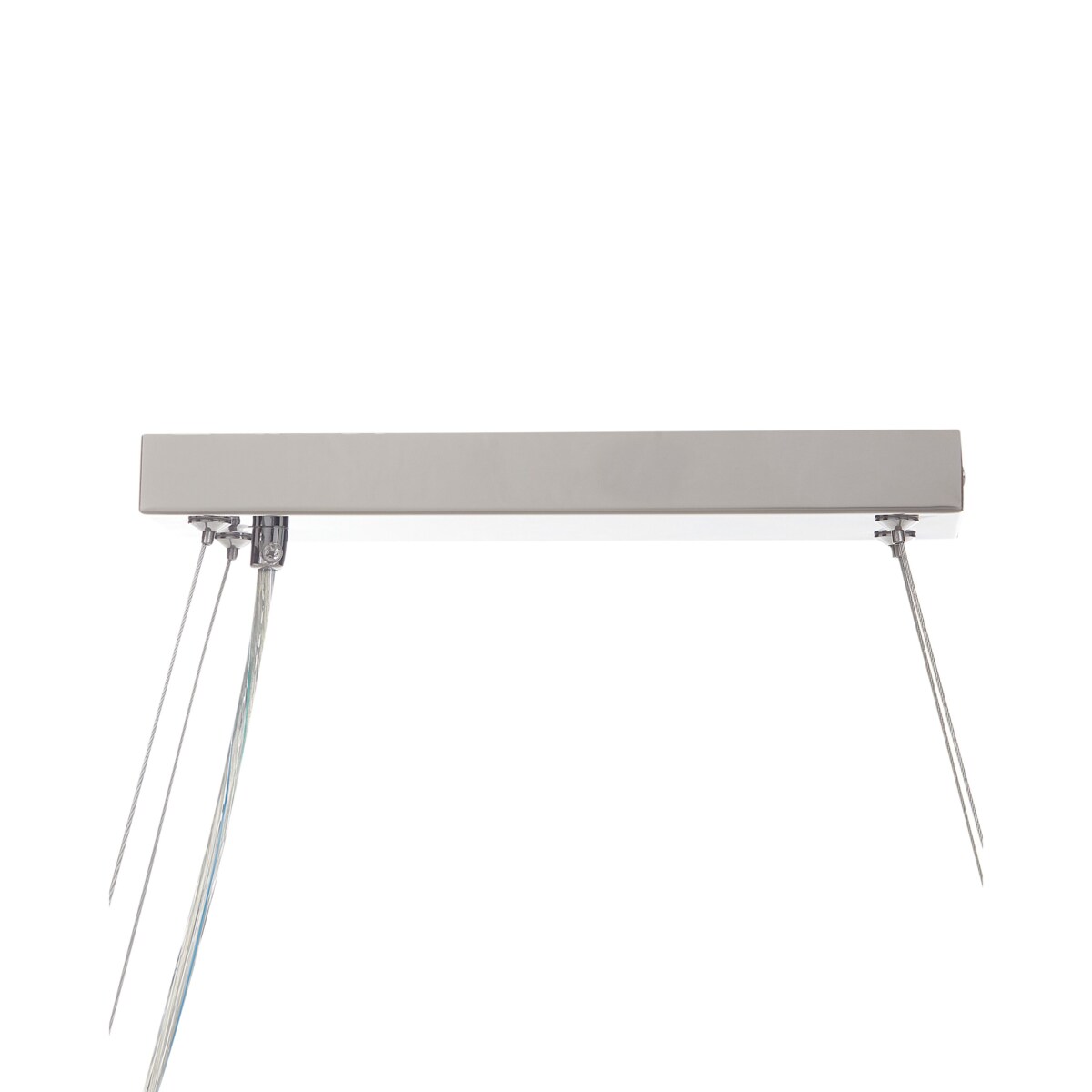 Żyrandol CALVELLE Kryształ Srebrny