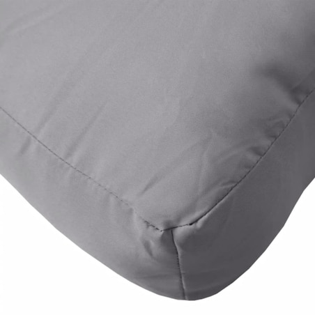 vidaXL Poduszka na paletę, szara, tkanina Oxford