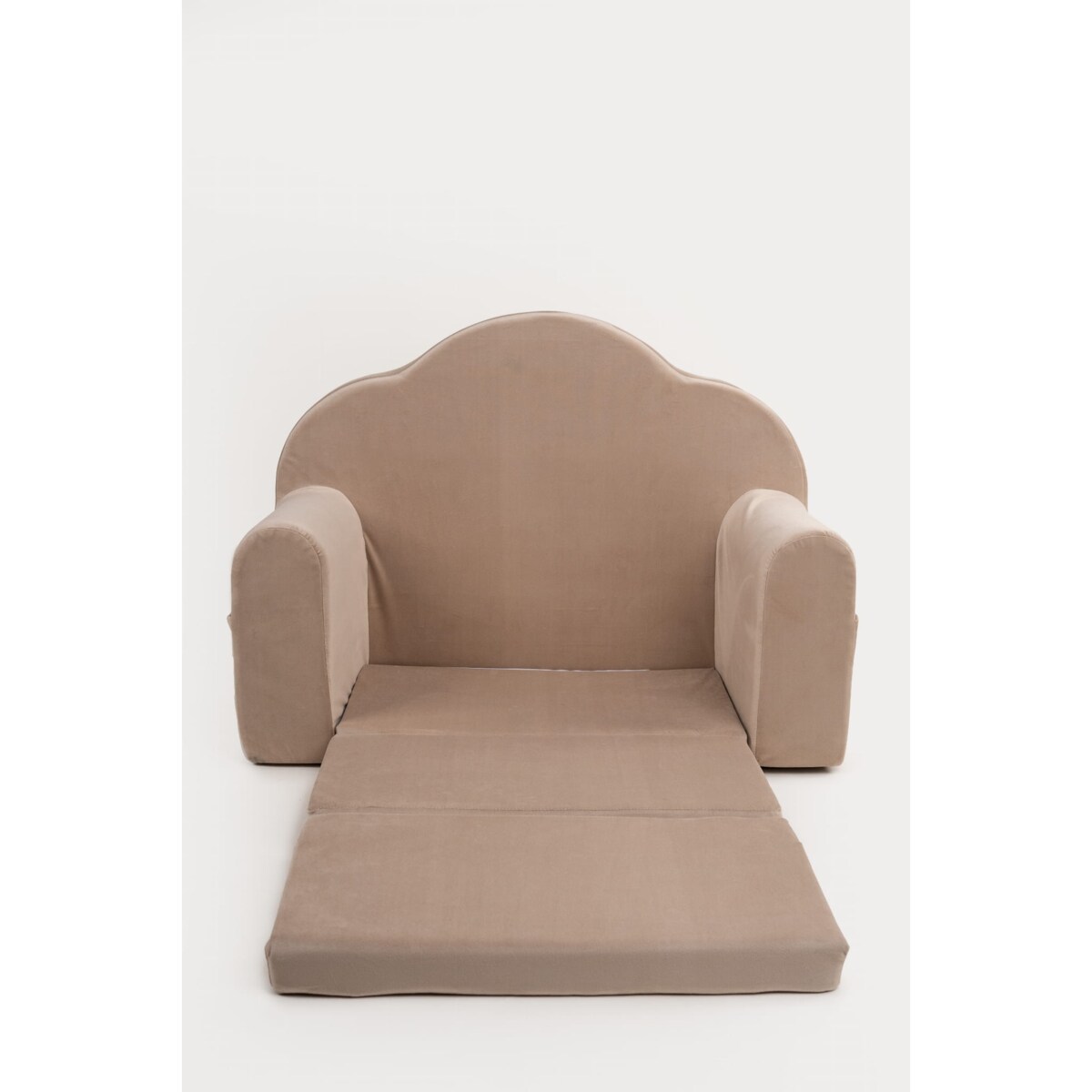 Fotelik piankowy rozkładany - beżowy