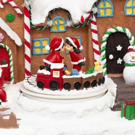 Dekoracja - scenka LED 24,5x16x23,2 cm FABRYKA PREZENTOW