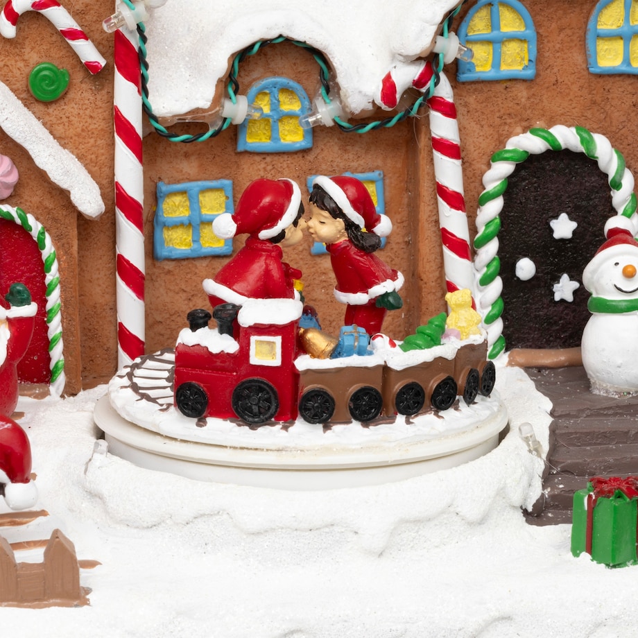 Dekoracja - scenka LED 24,5x16x23,2 cm FABRYKA PREZENTOW