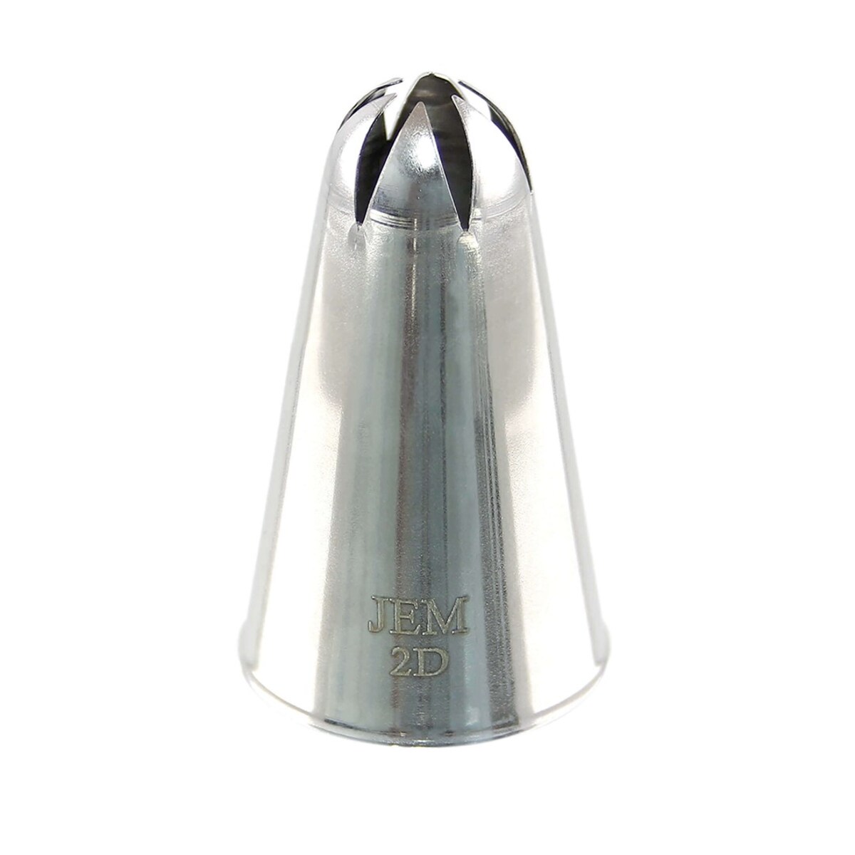 PME Stalowa końcówka dekoracyjna kwiat 2D