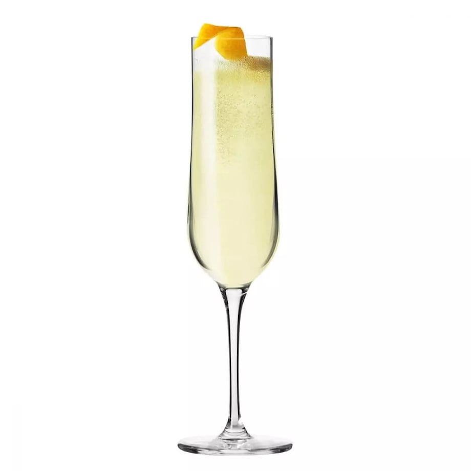 Kieliszki Wysokie Koktajlowe do Szampana Krosno Shake N°7 French75 4 x 120 ml