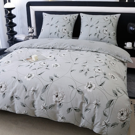 Pościel Bawełniana Premium 160X200 Kwiat
