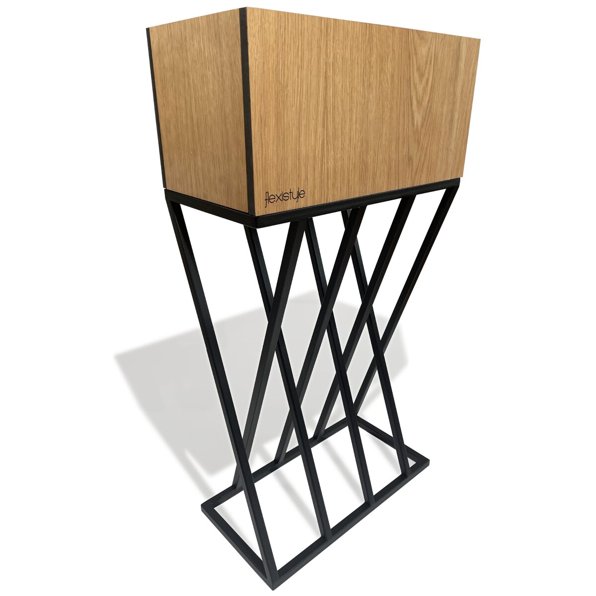 Kwietnik loftowy Shape Oak 42x22x80 cm