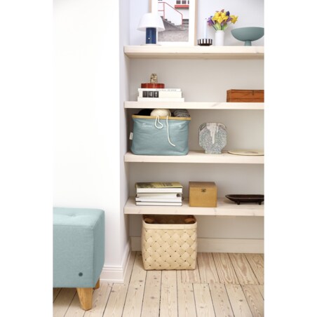 Kosz składany 2 szt. 26x38x26 cm COMPLESS miętowy