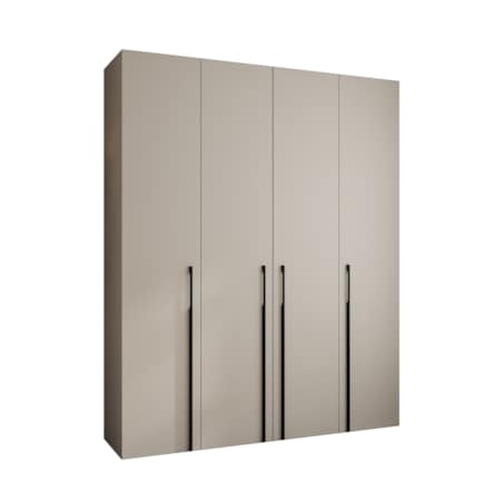 Szafa czterodrzwiowa Como 3 200 gł.40 kaszmir+czarny