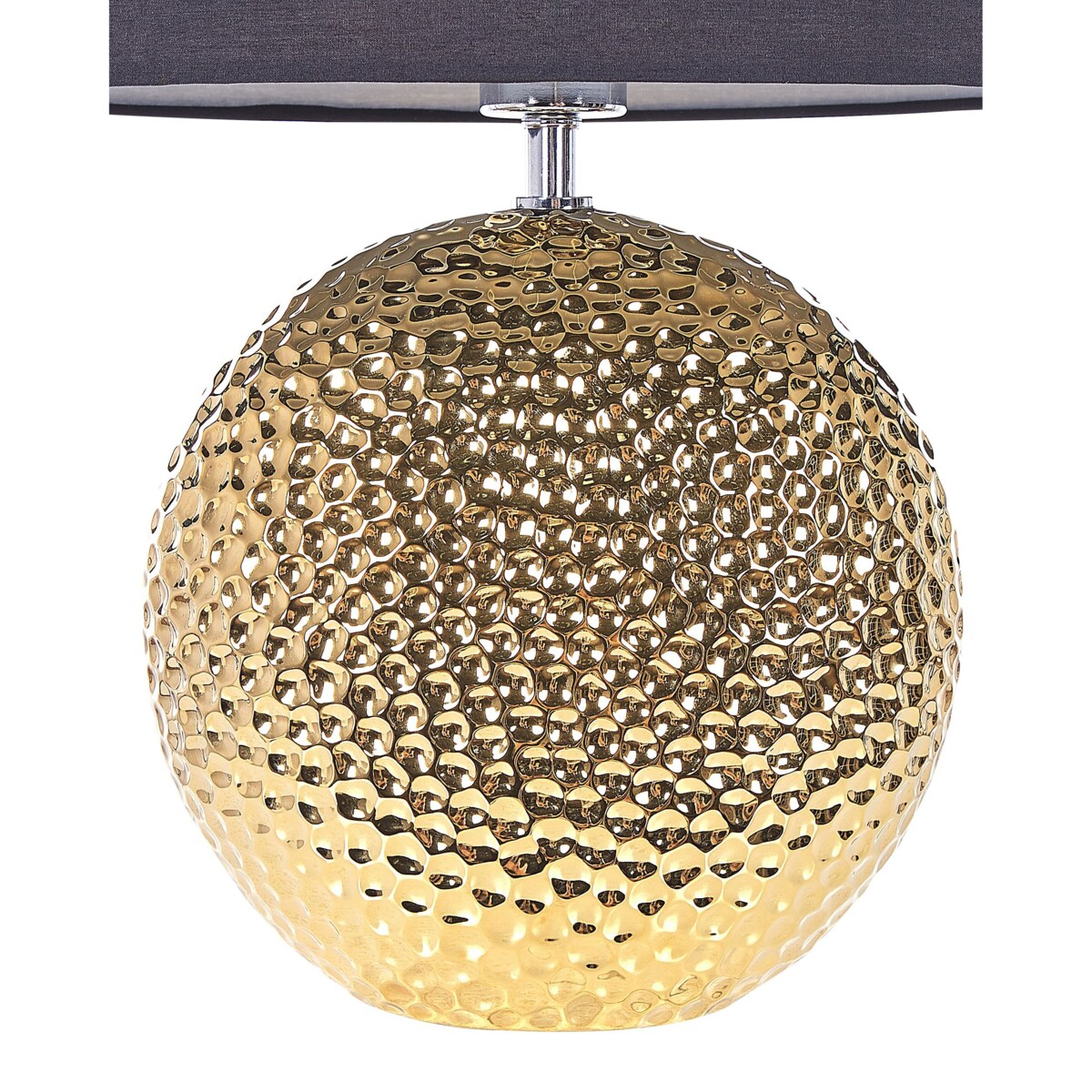 Lampka nocna ceramiczna złota NASVA