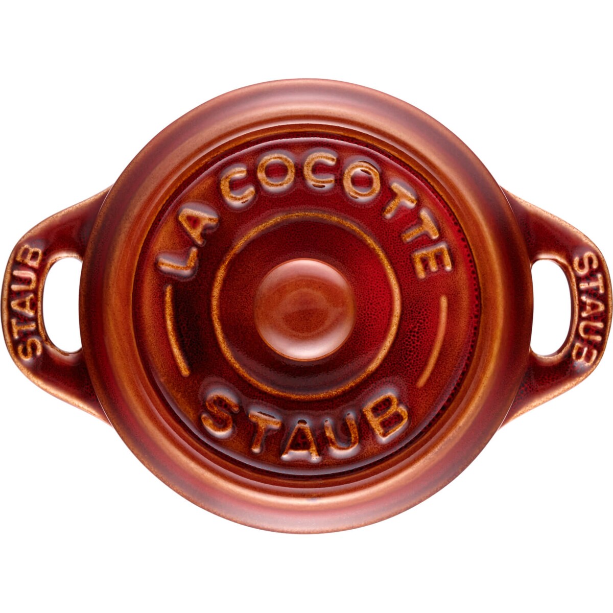 Staub Mini Cocotte Okrągły - 200 ml, Kasztanowy