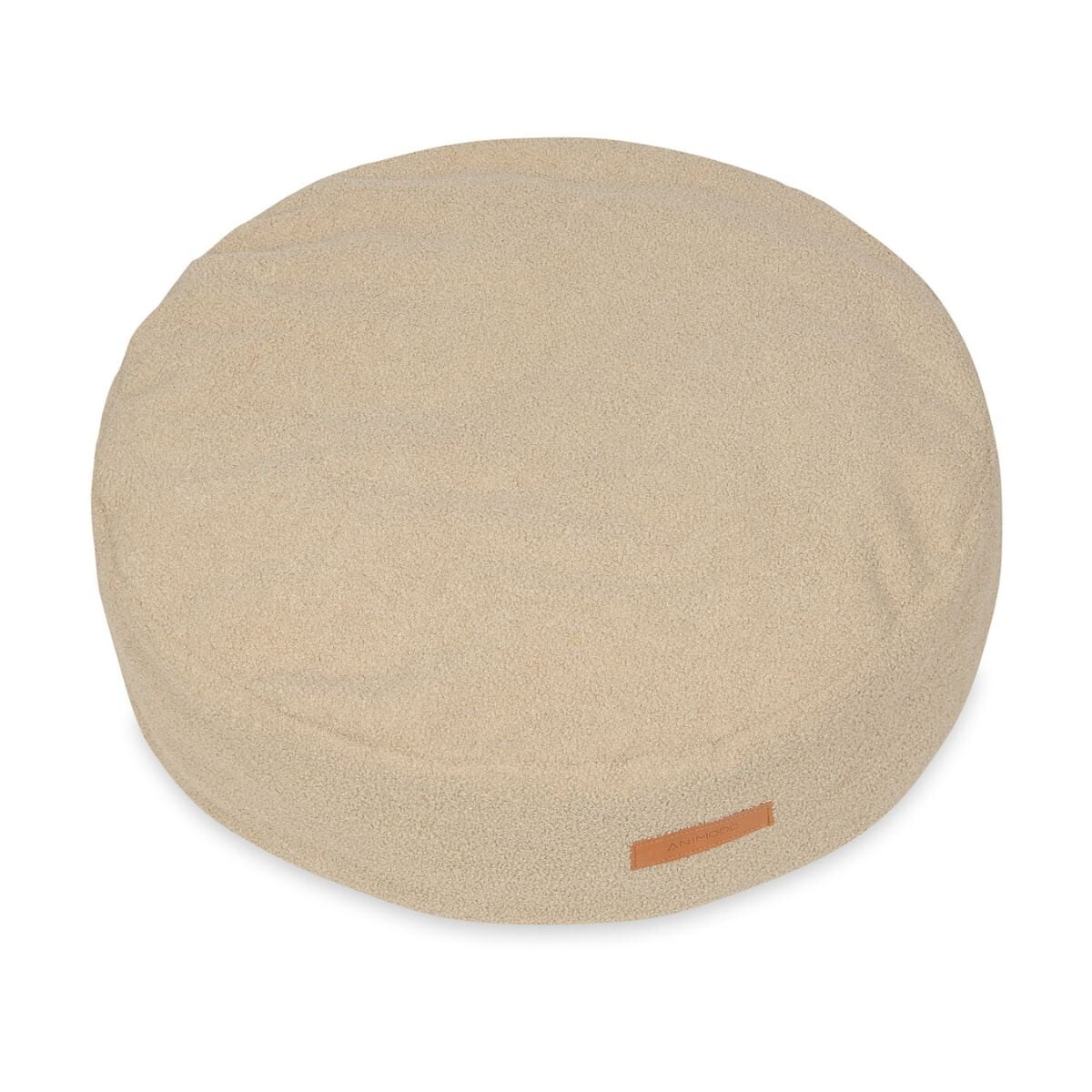 Animood Pufa Coco rozmiar: uniwersalny, kolor: ciemny beż, materiał:boucle