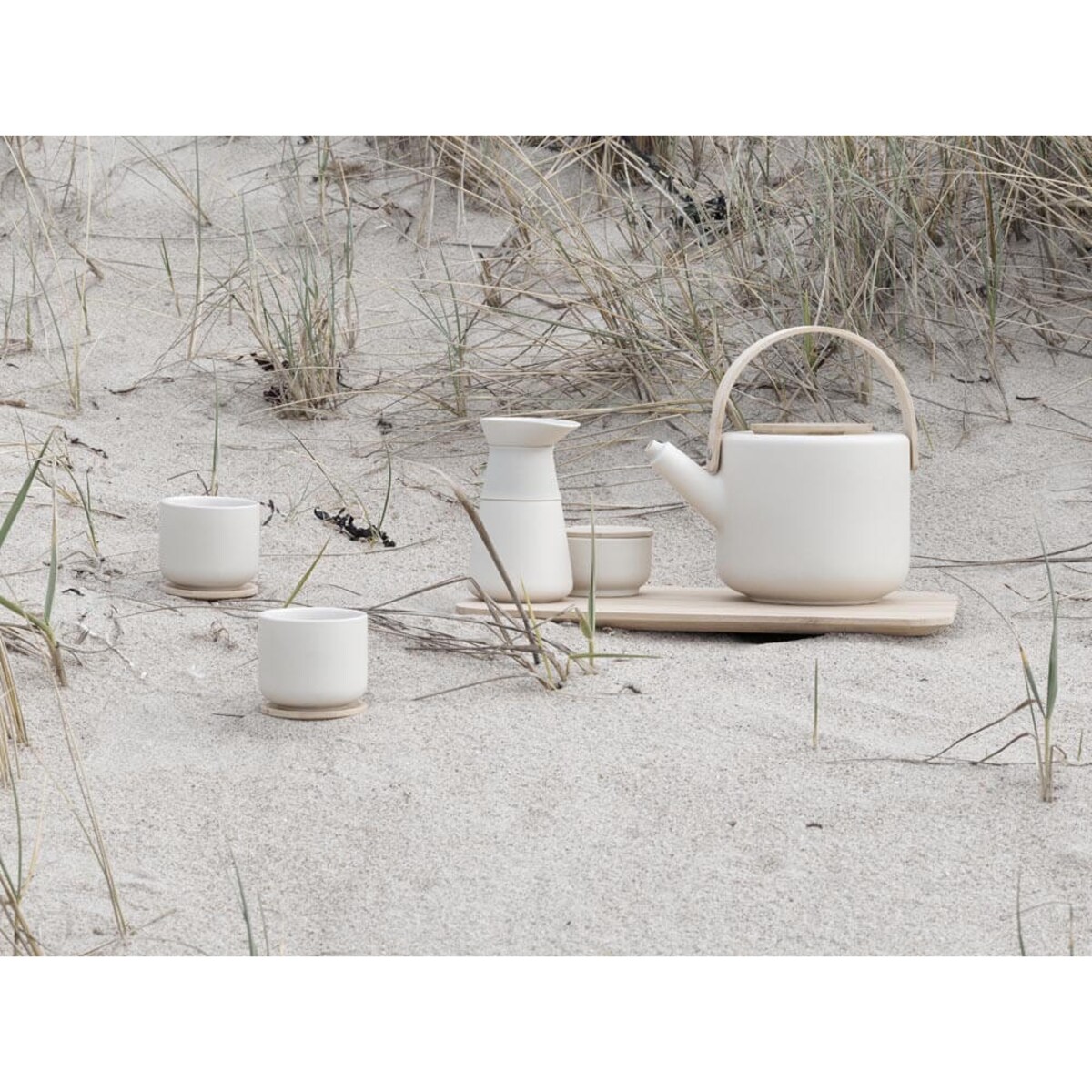 Podgrzewacz do imbryka jasny Theo, 7 x 15 cm, Stelton