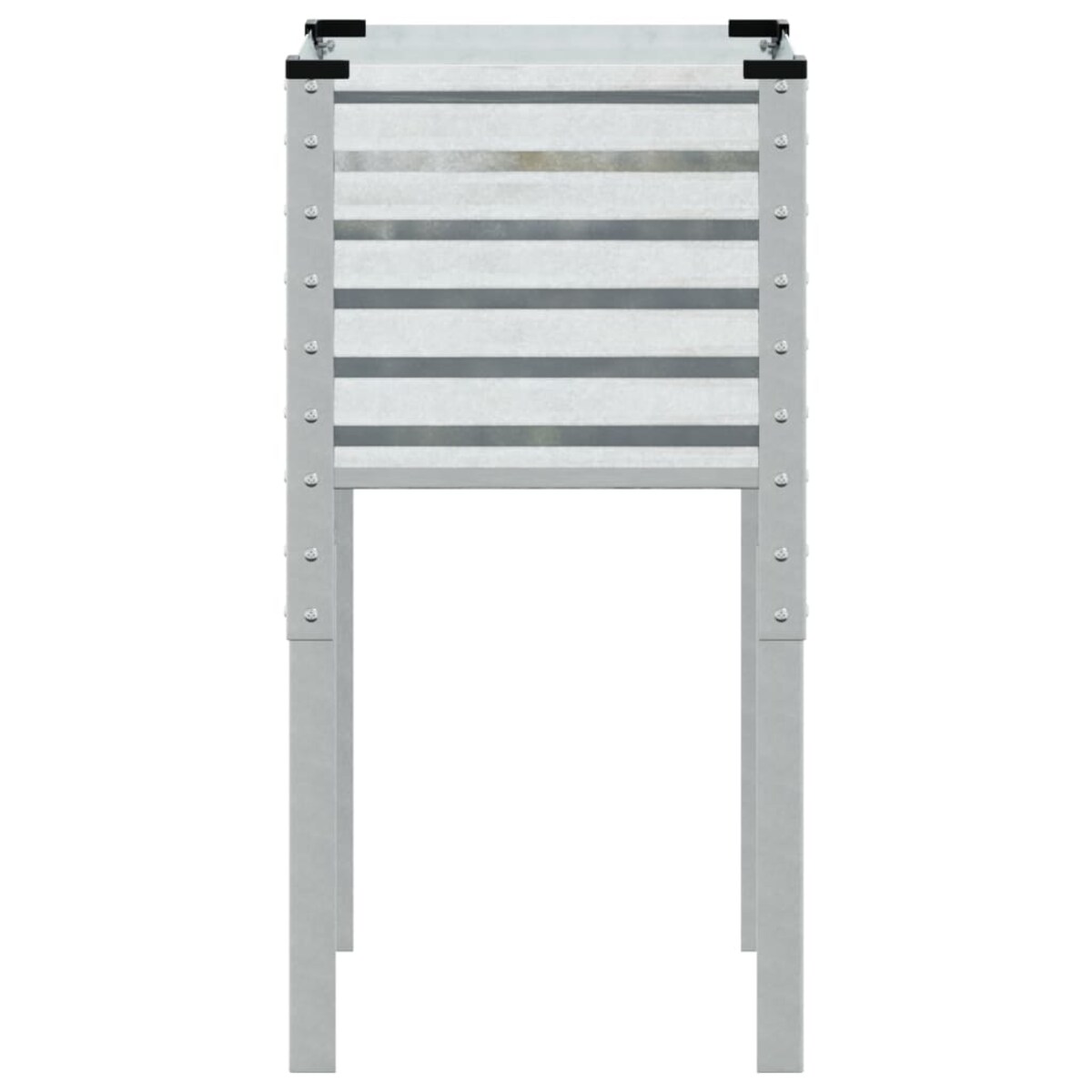 vidaXL Donica ogrodowa 45x45x88 cm Stal ocynkowana