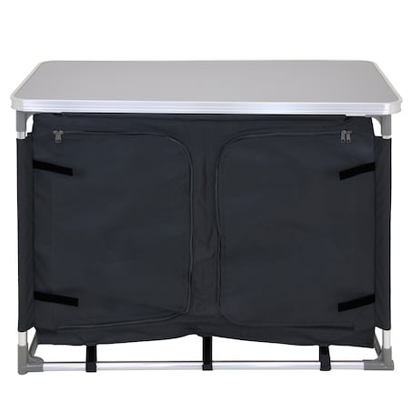 KUCHNIA TURYSTYCZNA SZAFKA stół składany ogrodowy torba KEMPINGOWY stolik