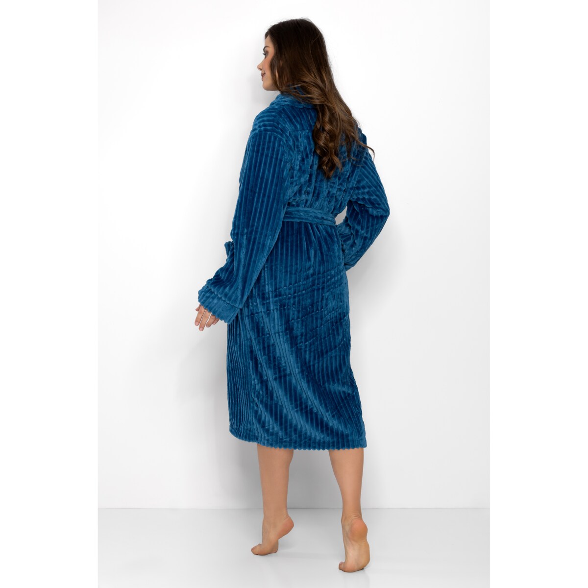 Szlafrok One And Only Long Turquoise Turquoise, S