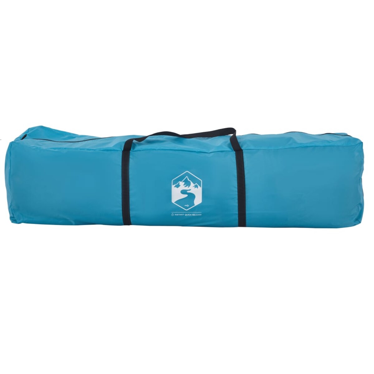 vidaXL Namiot rodzinny z przedsionkiem, 9-os., niebieski