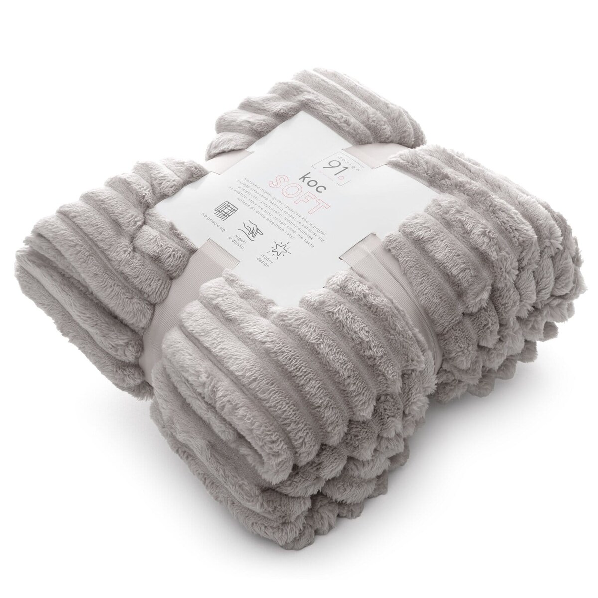 Koc D91 Soft 200x220 cm Beżowy