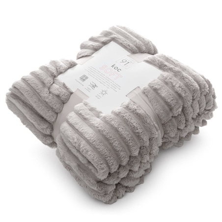 Koc D91 Soft 200x220 cm Beżowy