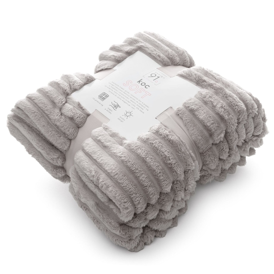 Koc D91 Soft 200x220 cm Beżowy