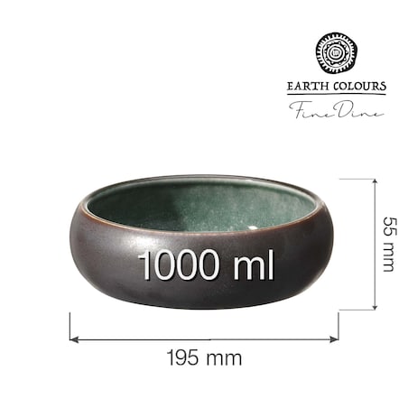 Miska Goro Brown Green 195mm