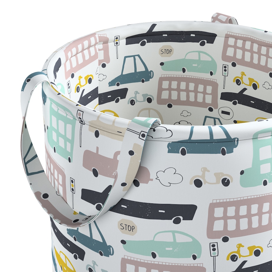 Kosz na zabawki Tobi, kolorowy, 30x40cm, Magic Collection