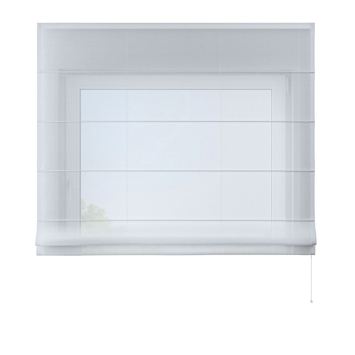 Roleta woalowa Siena 160x170 biały natural look