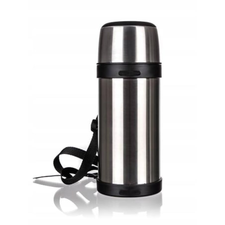 TERMOS PODRÓŻNY NA NAPOJE 1,5L z kubkiem turystyczny na wycieczkę piknik