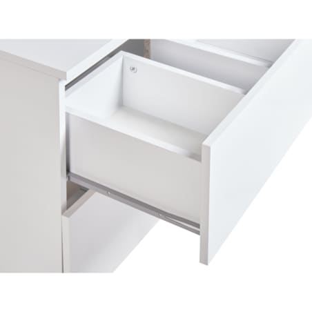 Wisząca szafka pod umywalkę SERRA 60 cm Biały