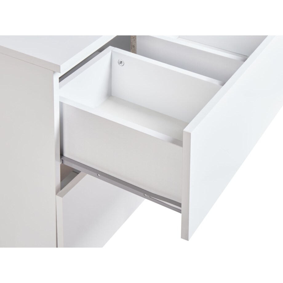 Wisząca szafka pod umywalkę SERRA 60 cm Biały