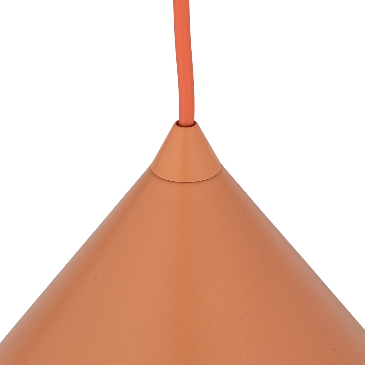 Lampa wisząca TK Lighting CONO M 11384 pomarańczowa loft E27 nowoczesna do salonu kuchni jadalni regulowana wysokość 155 cm