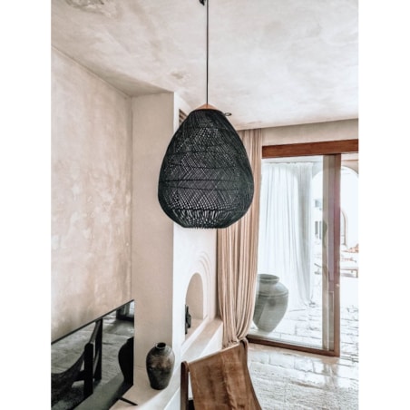 LAMPA WILLIAM CZARNA