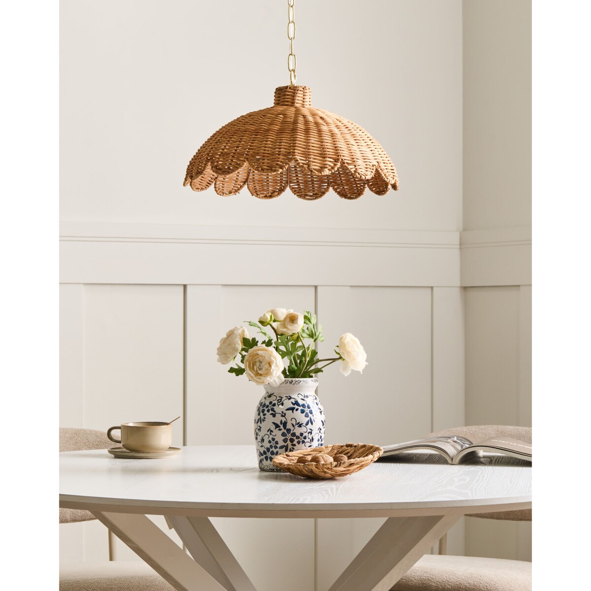 Lampa wisząca KUKULE Rattan Naturalny