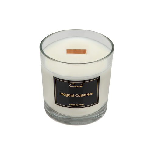 Magical Cashmere- 380 gram ekologiczna naturalna świeca sojowa