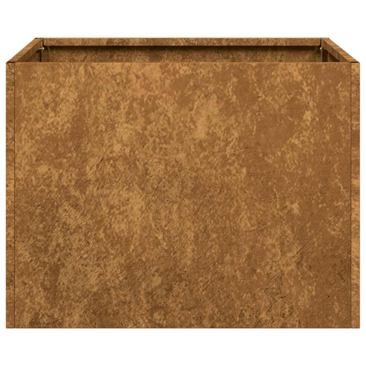 vidaXL Doniczka Rusty 40x40x30 cm Stal nierdzewna
