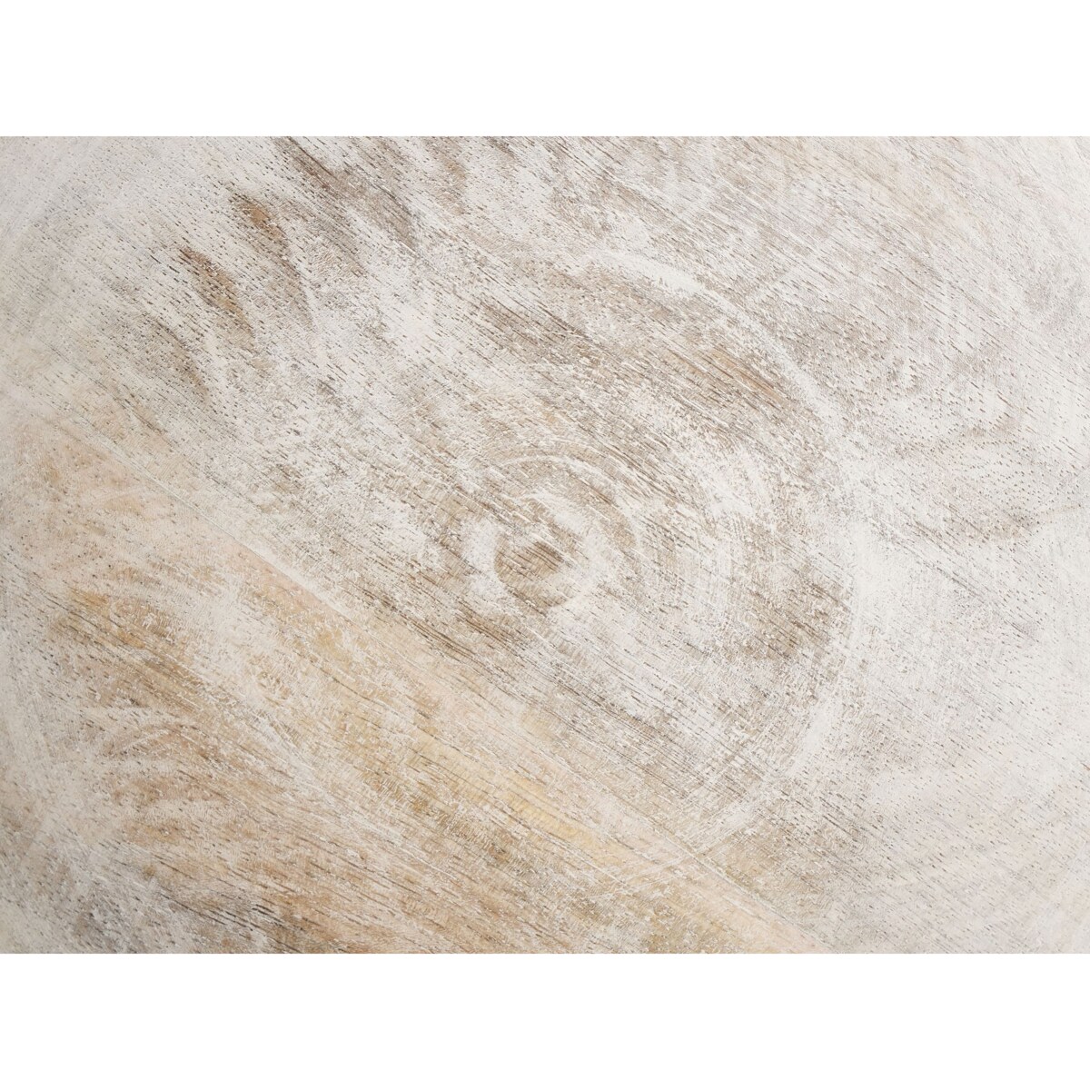 Zestaw 2 mis dekoracyjnych MINYA Drewno mango Jasnobrązowy