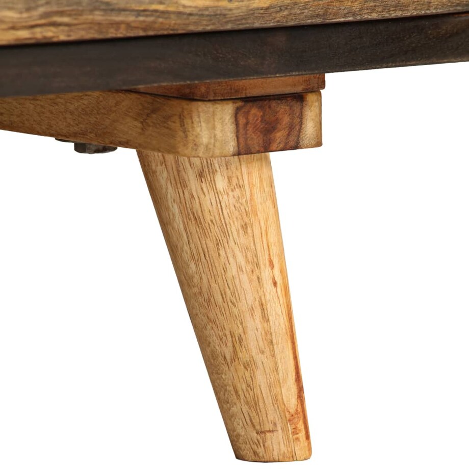 vidaXL Szafka pod telewizor, lite drewno mango, 140 x 30 x 45 cm