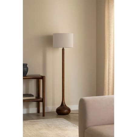 Lampa podłogowa z drewna mango Adelaide 160 cm